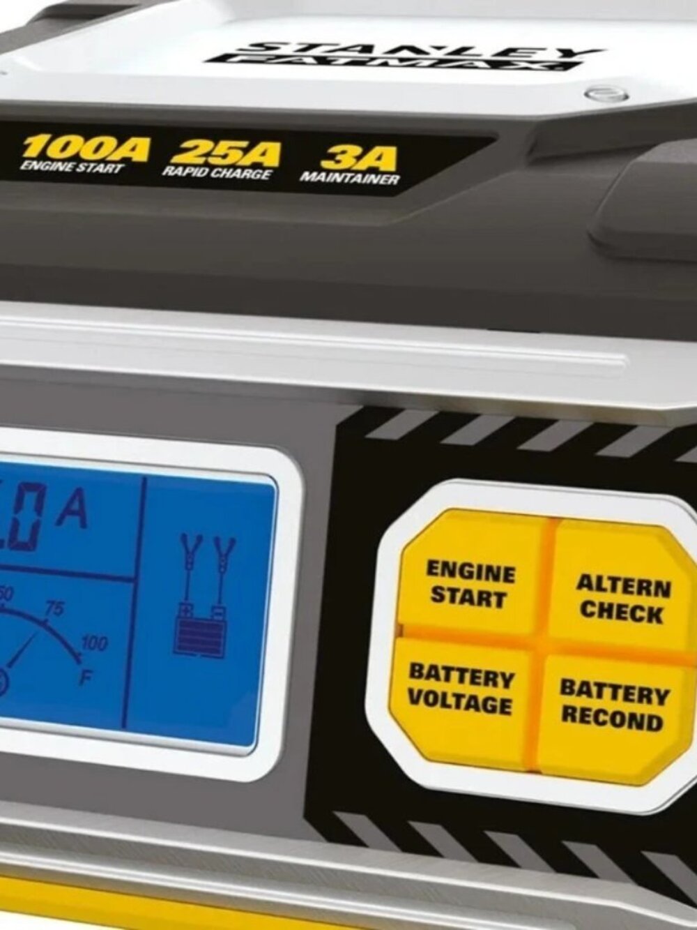 Stanley FatMax BC100BF Charger & Maintainer – 100 Amp Automotive Battery Charger - Picture 2 of 5